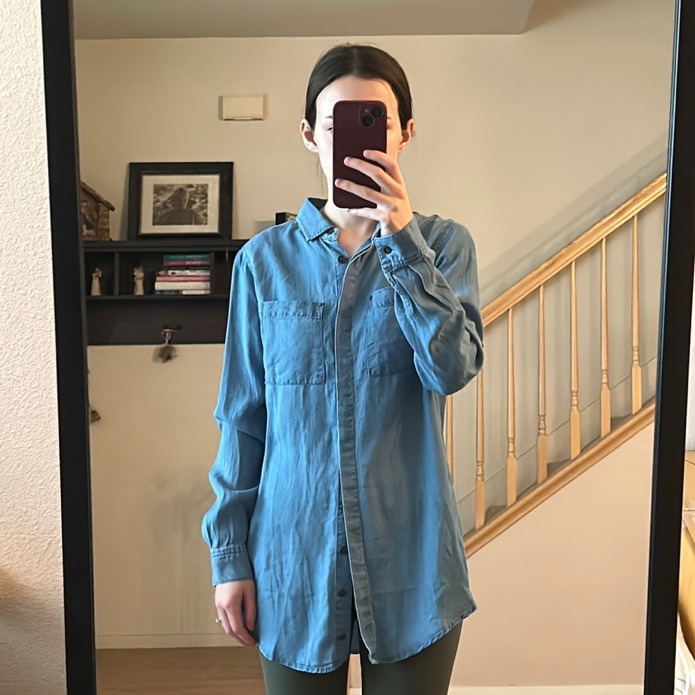 LULUS OVER-SIZED SHIRT